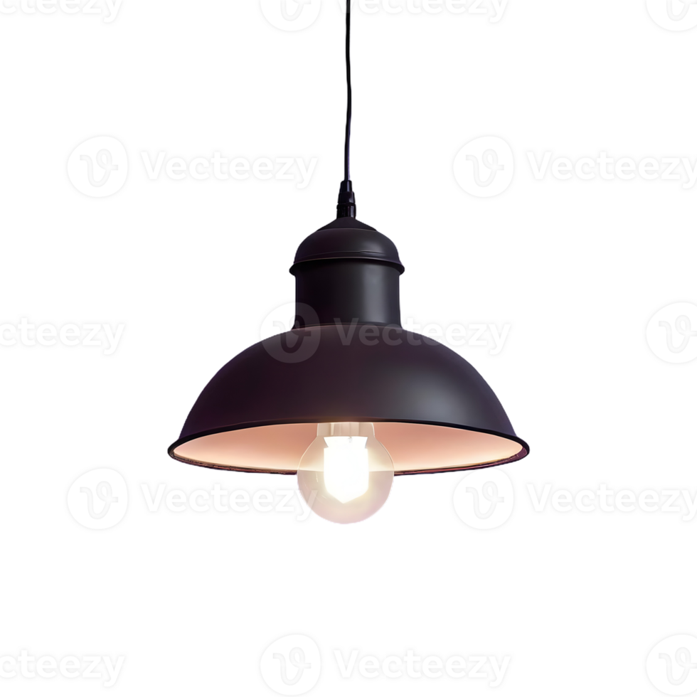 AI generated Light fixture isolated on transparent background png