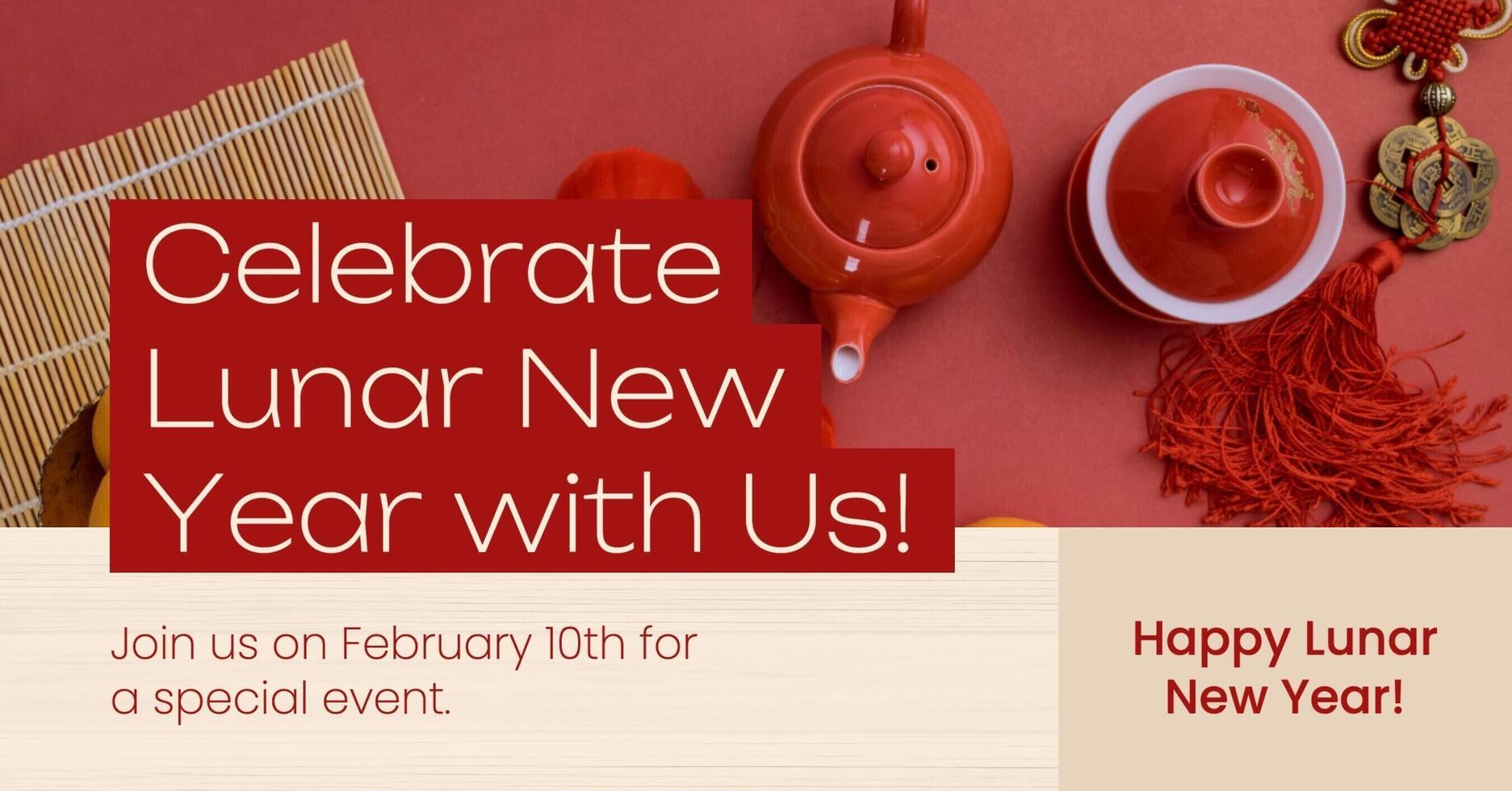 Lunar New Year Facebook Ad template