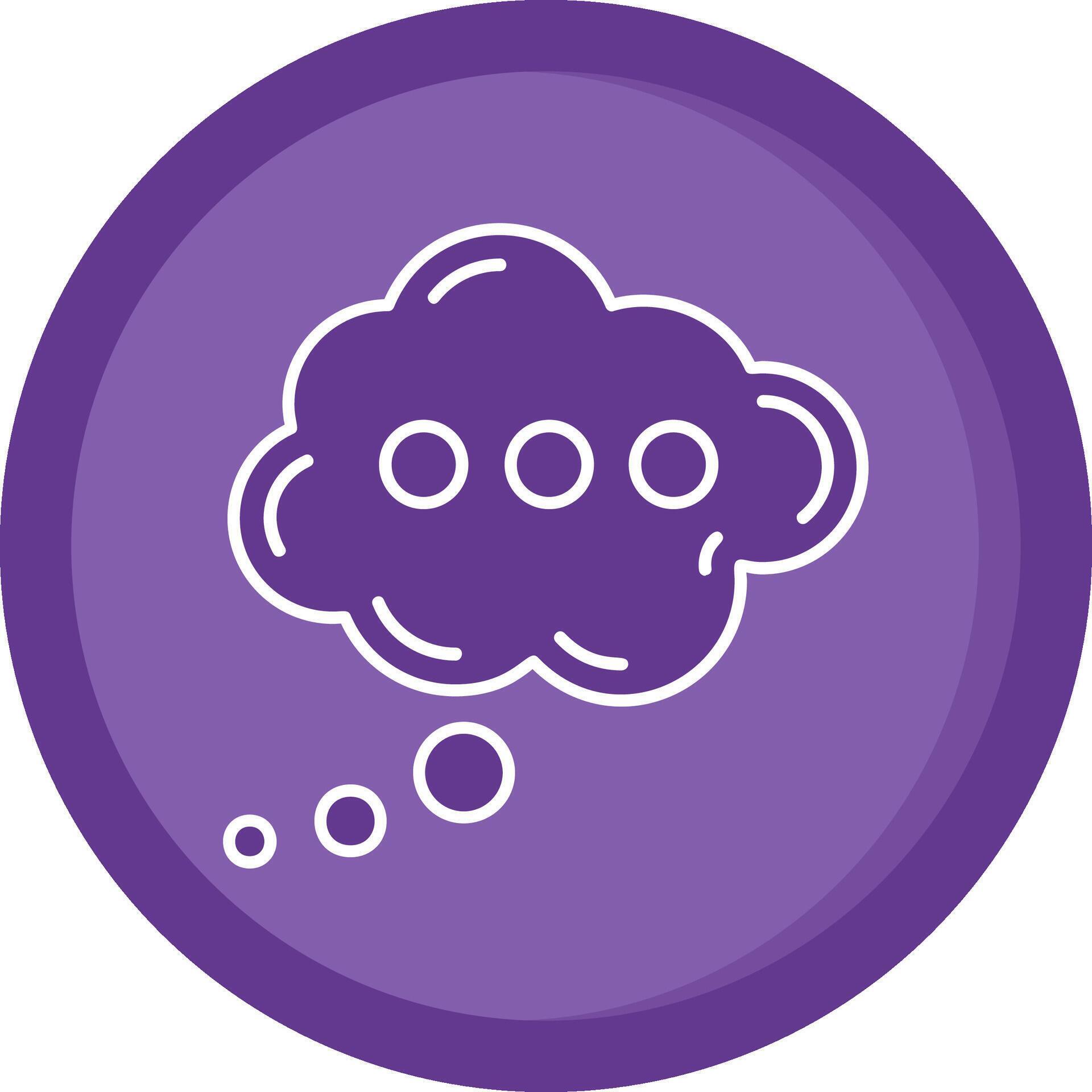 Cloud Solid Purple Circle Icon 37507070 Vector Art at Vecteezy