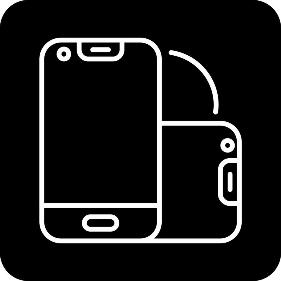 Foldable Smartphone Vector Icon