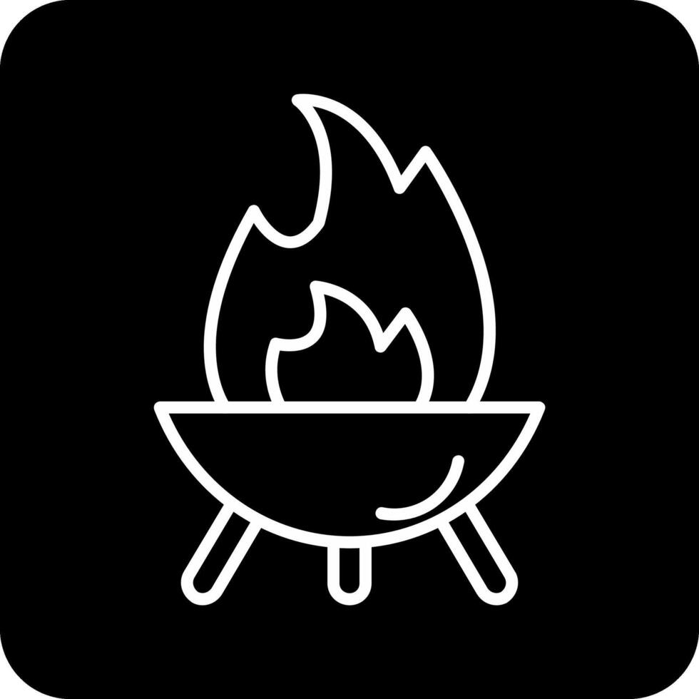 Firepit Vector Icon