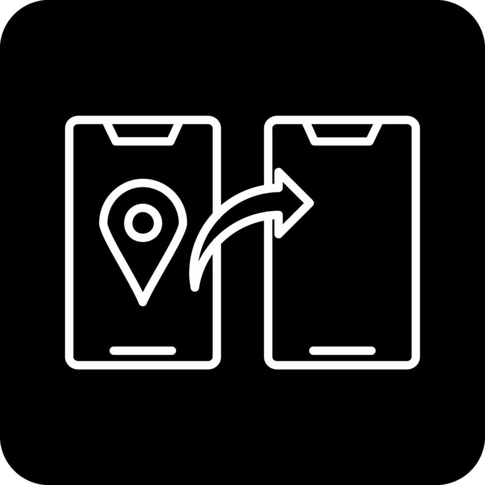 Share Location Vector Icon
