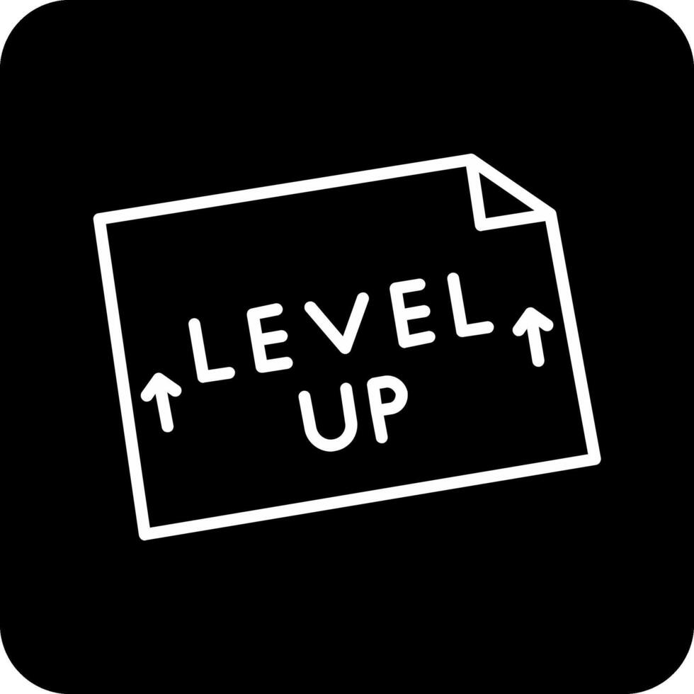 Level Up Vector Icon