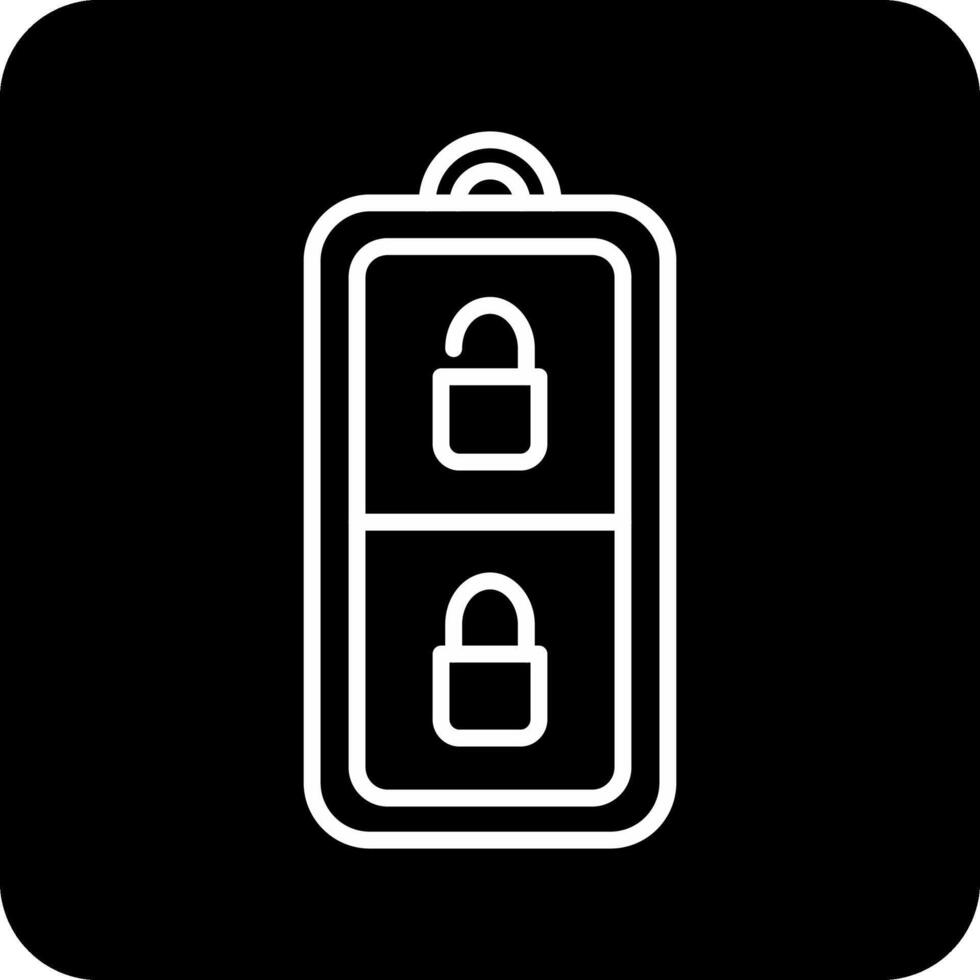 Car Key Vector Icon