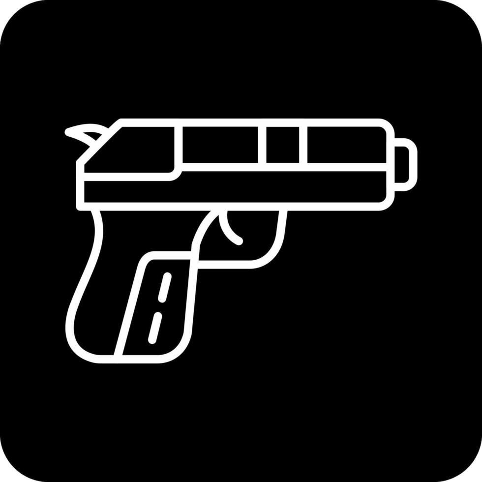 icono de vector de pistola