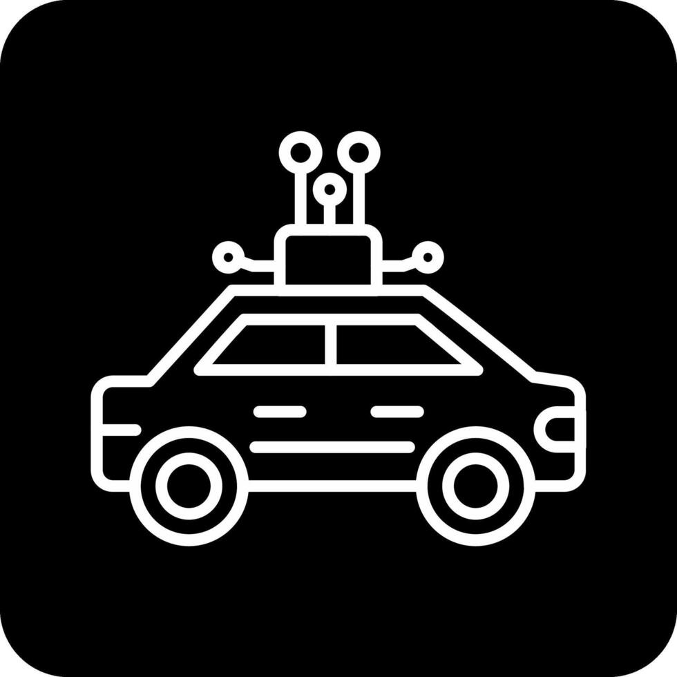 Smart Car Vector Icon