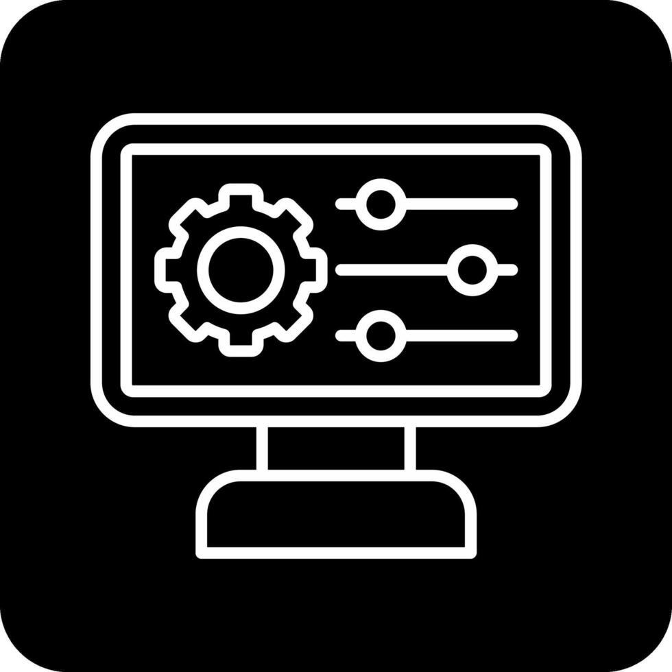 icono de vector de configuración