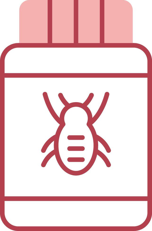 Pesticide Solid Two Color Icon vector