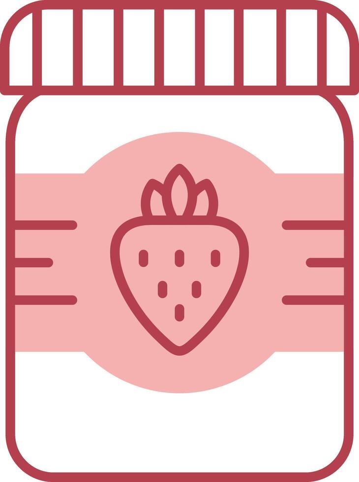 Jam Solid Two Color Icon vector