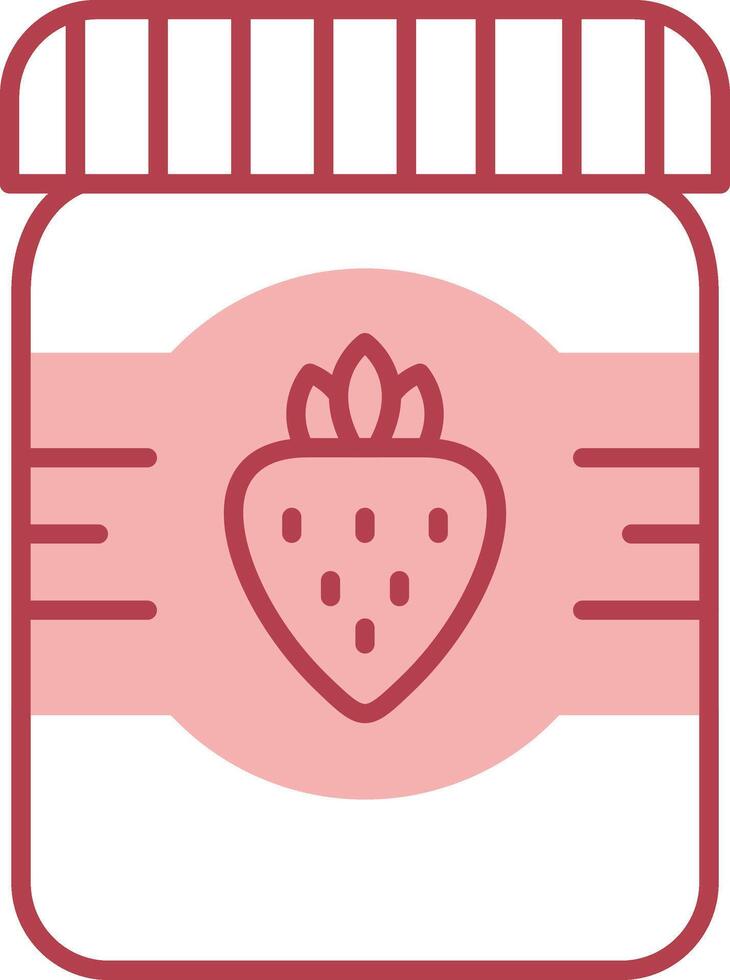 Jam Solid Two Color Icon vector