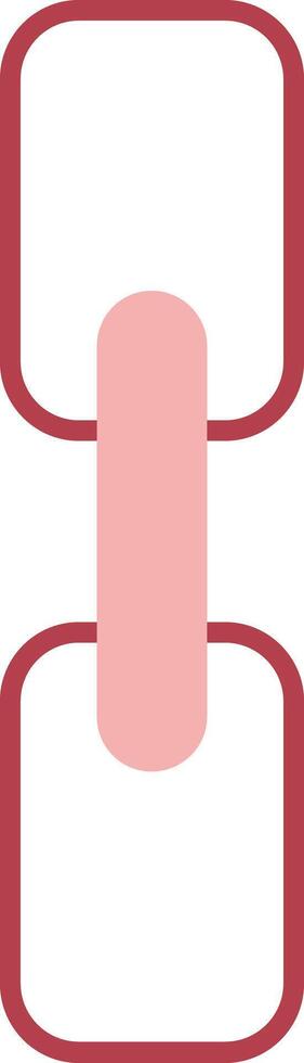 Chain Solid Two Color Icon vector
