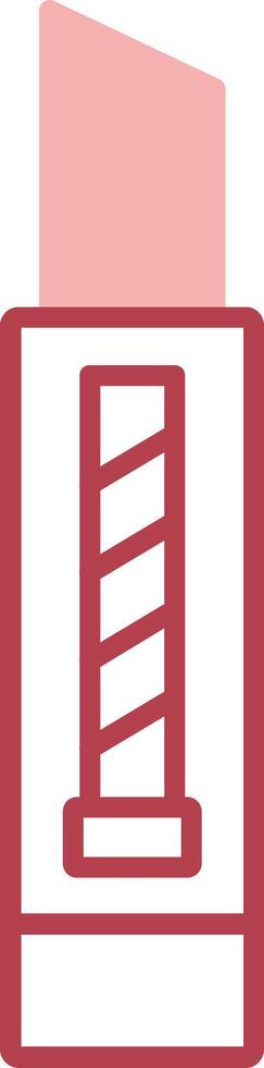 Cutter Solid Two Color Icon vector