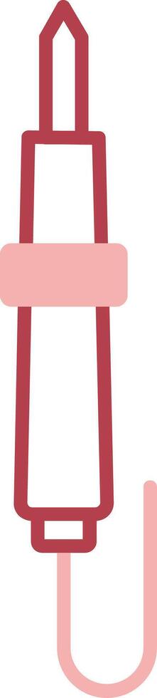 Soldering Solid Two Color Icon vector