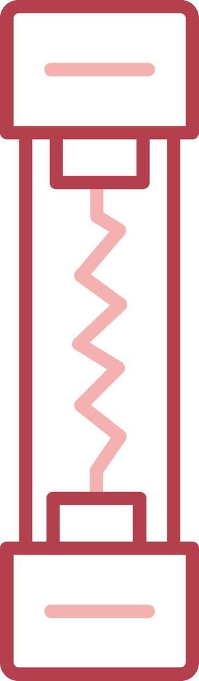 Fuse Solid Two Color Icon vector