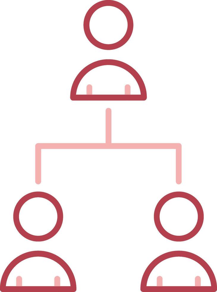 Hrm Solid Two Color Icon vector