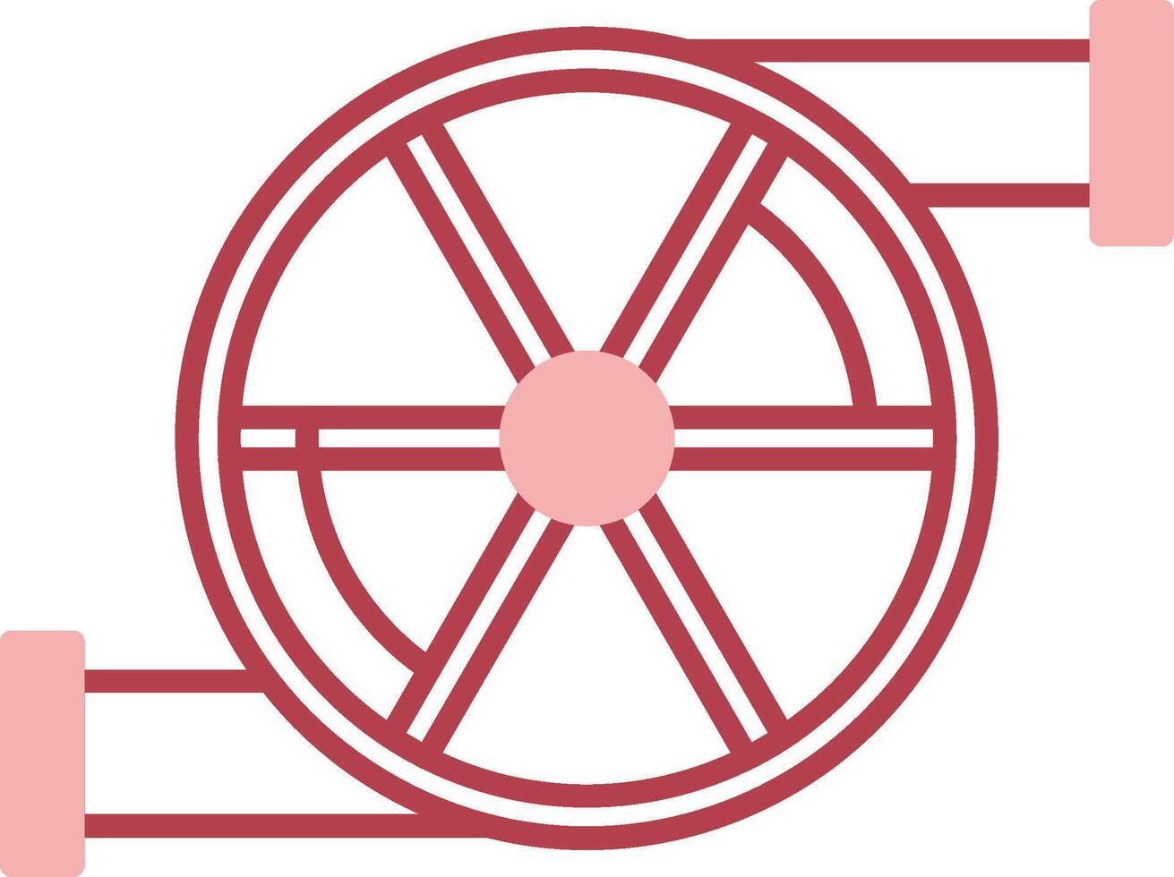 Turbo Solid Two Color Icon vector