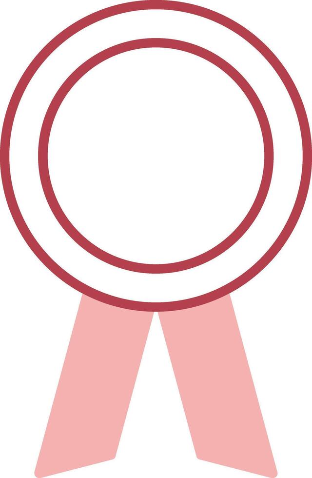 Achievement Solid Two Color Icon vector
