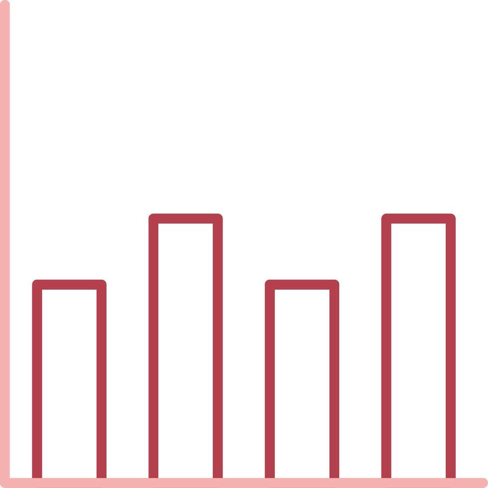 Diagram Solid Two Color Icon vector