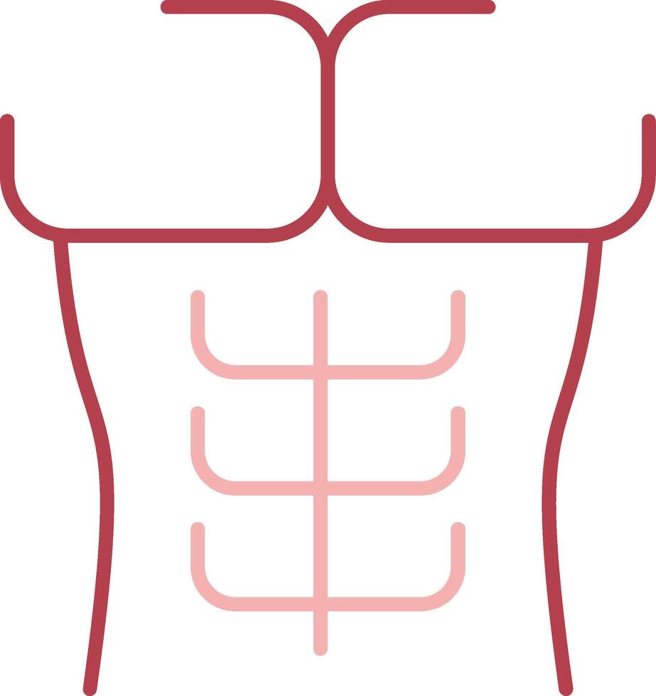 Six Pack Solid Two Color Icon vector