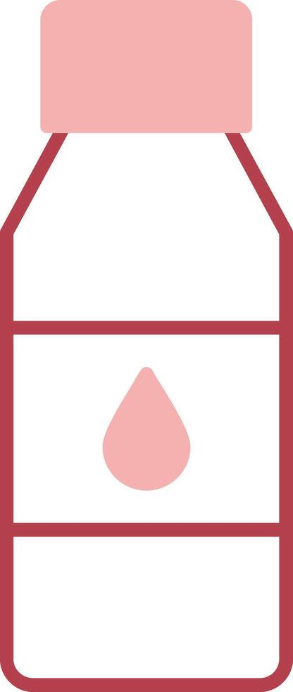Bottle Solid Two Color Icon vector