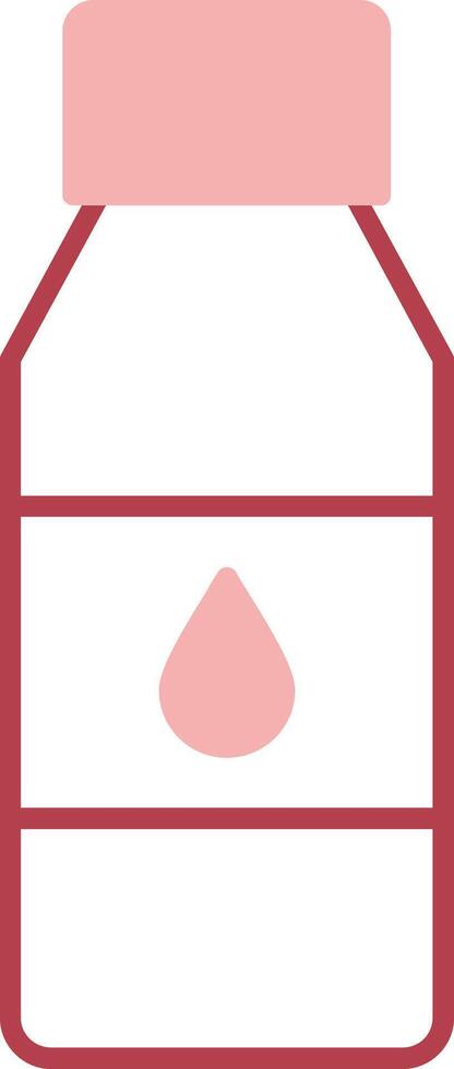 Bottle Solid Two Color Icon vector