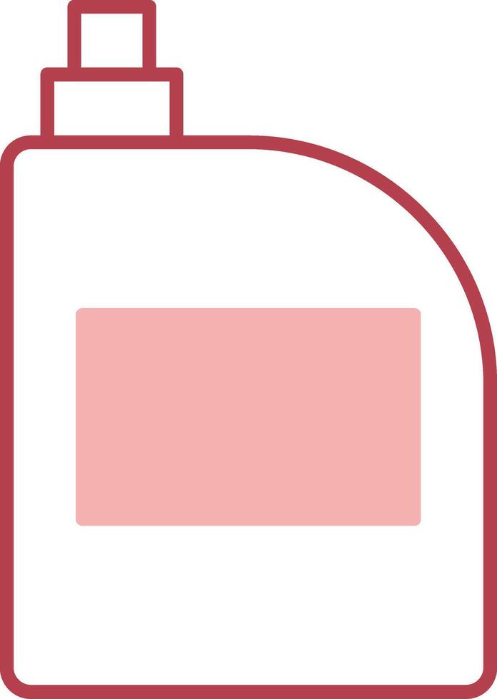 Bleach Solid Two Color Icon vector