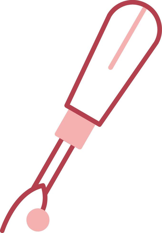 Seam Ripper Solid Two Color Icon vector
