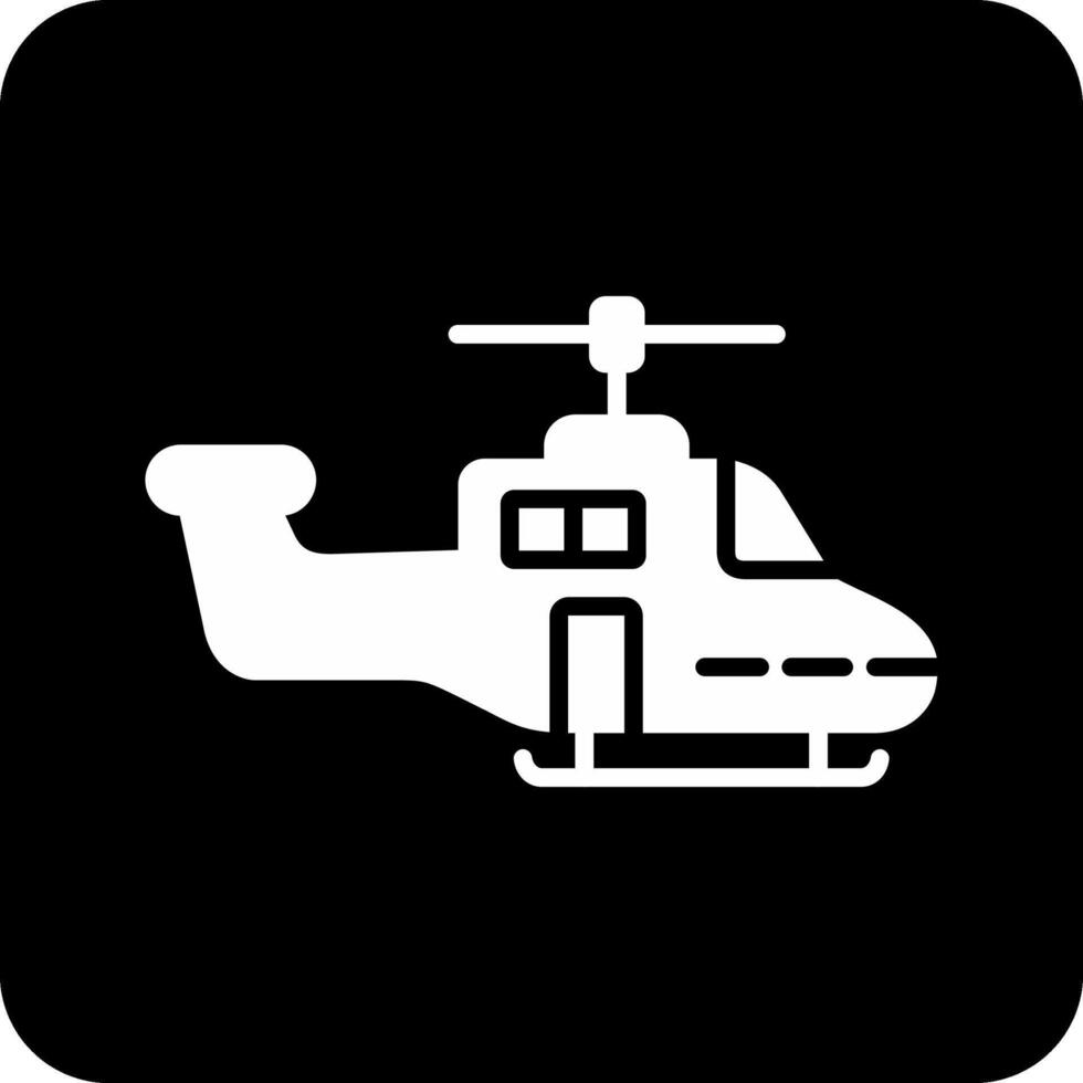 helicóptero vector icono