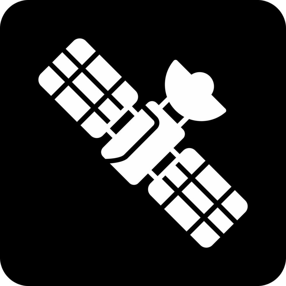 icono de vector de satélite