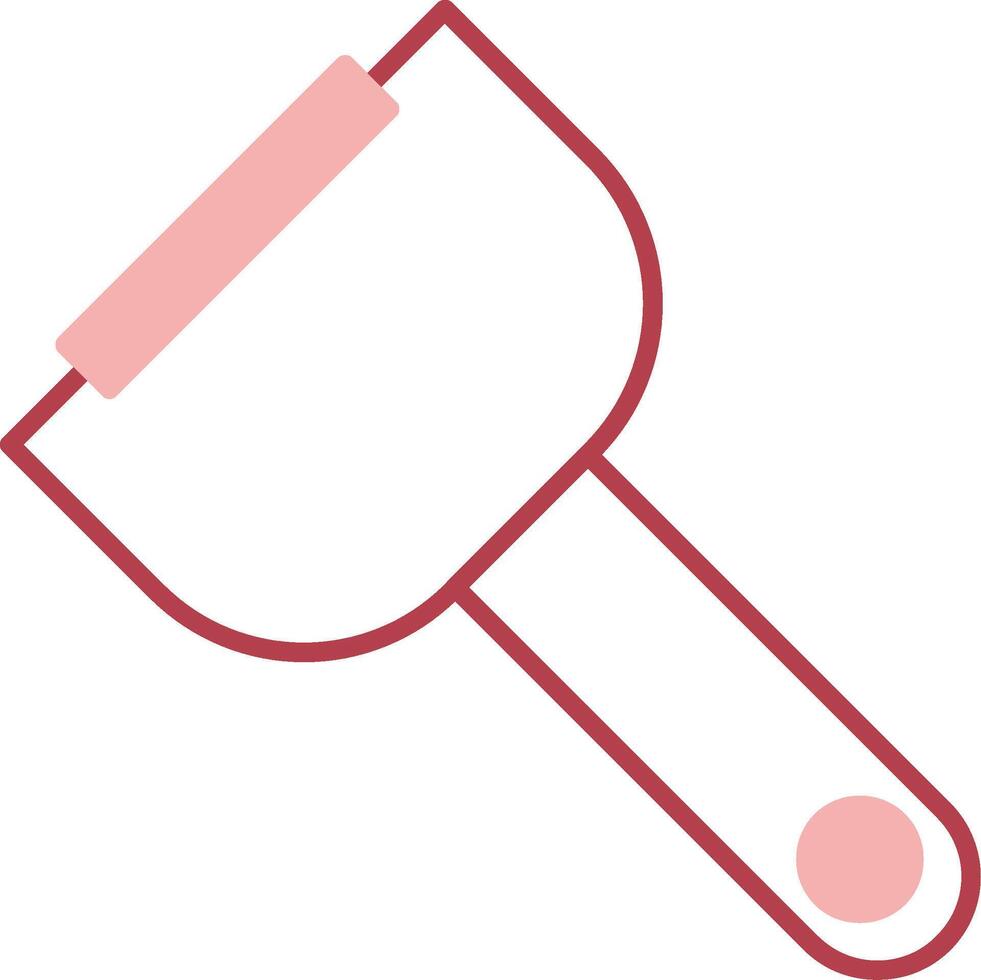 Peeler Solid Two Color Icon vector