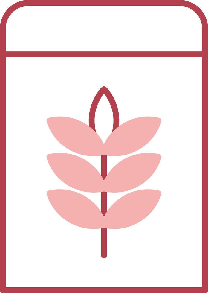 Flour Solid Two Color Icon vector