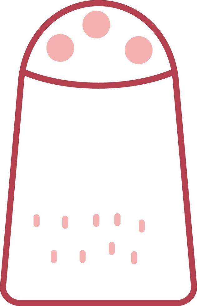 Salt Solid Two Color Icon vector
