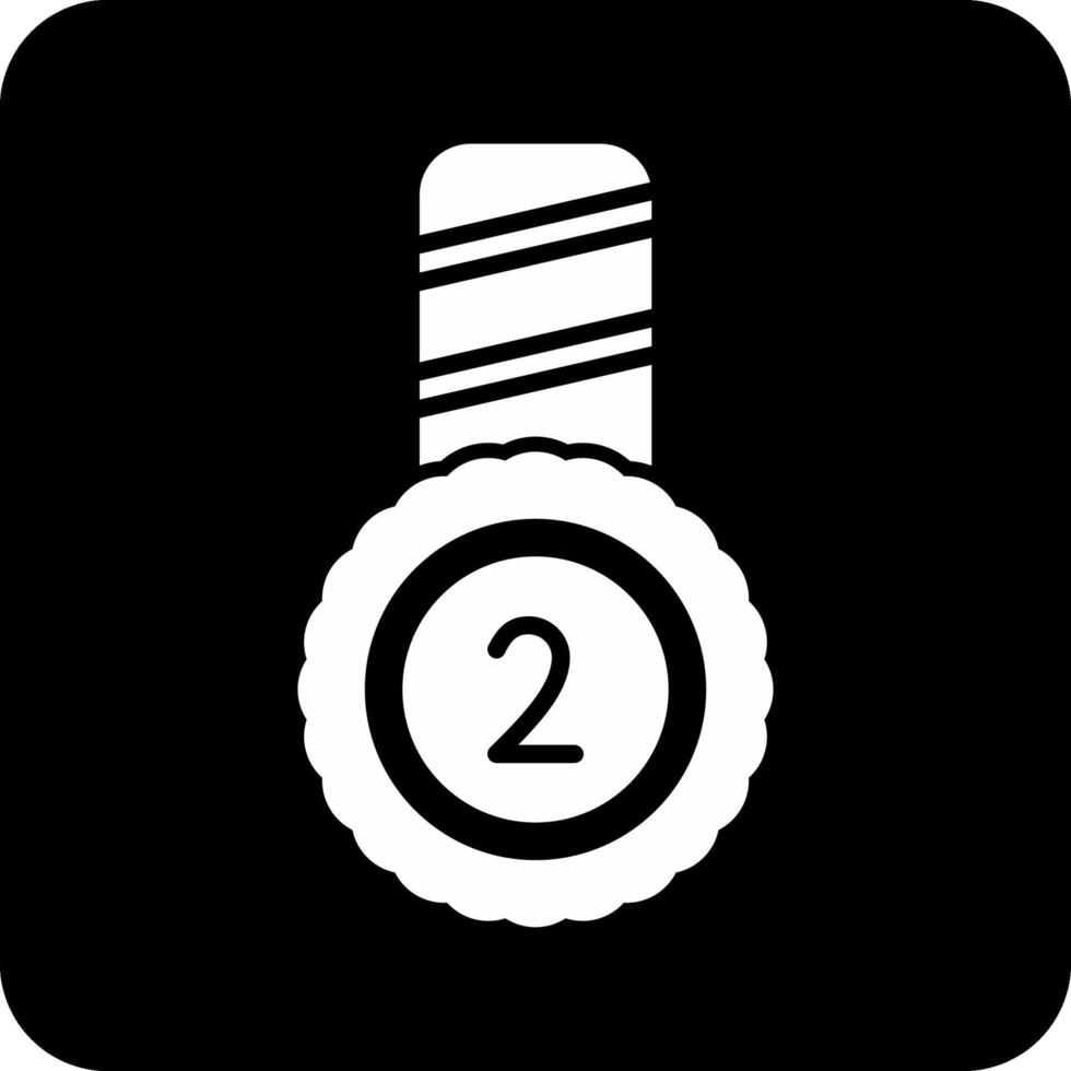 Second Place Vector Icon