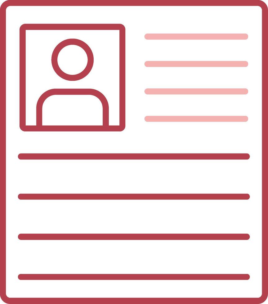 Curriculum Solid Two Color Icon vector