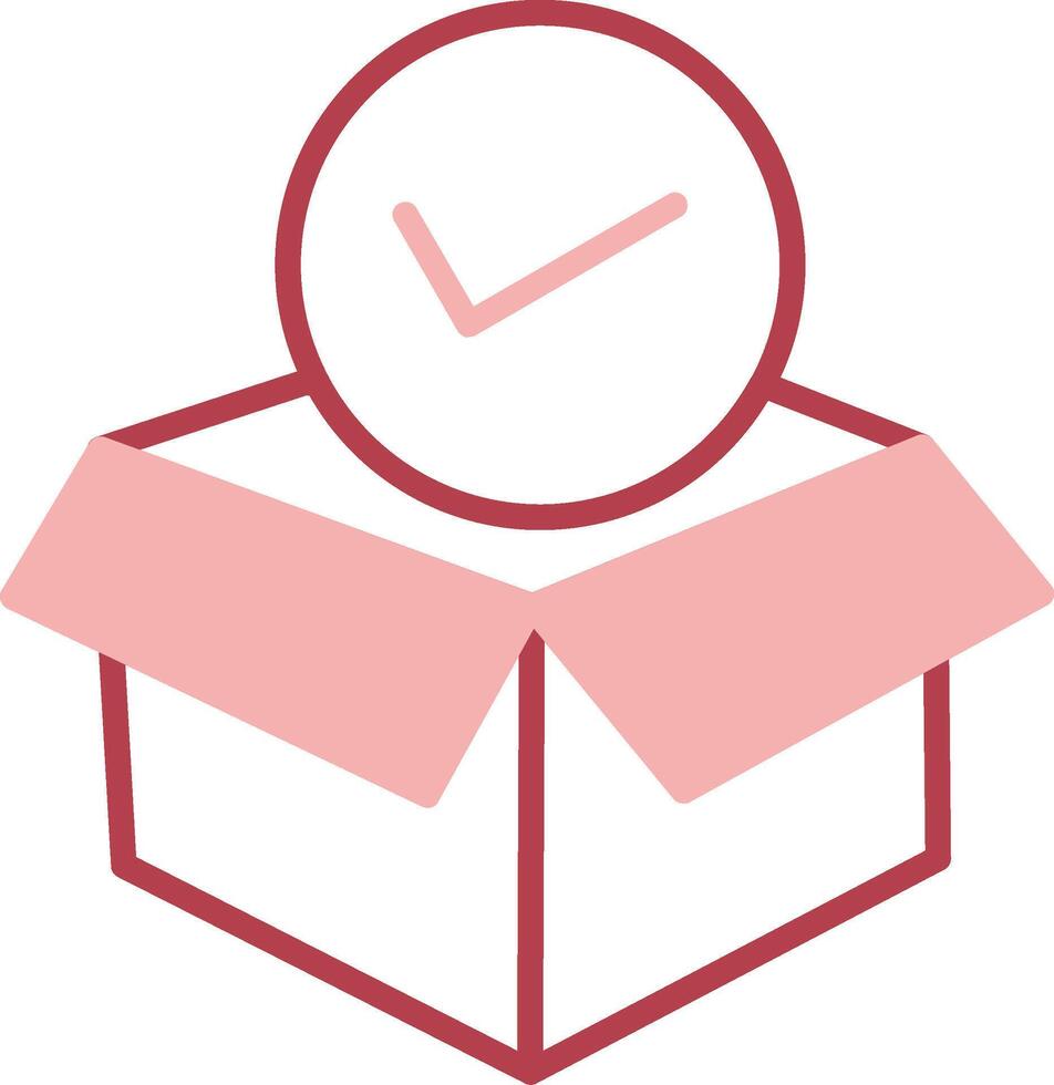 Package Solid Two Color Icon 37511339 Vector Art at Vecteezy