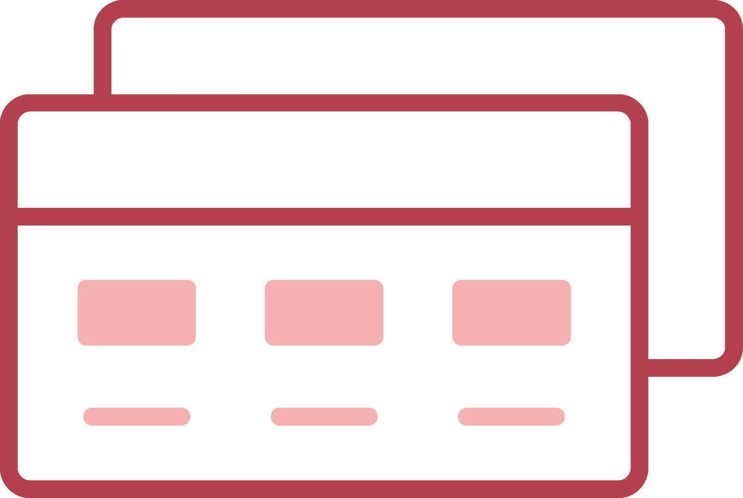 Payment Method Solid Two Color Icon vector