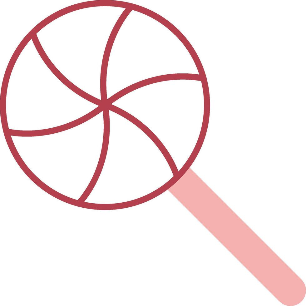 Candy Solid Two Color Icon vector