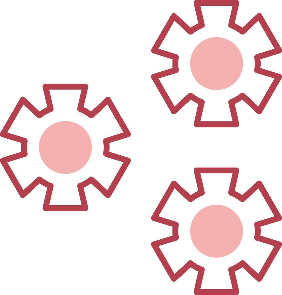 Management Solid Two Color Icon vector
