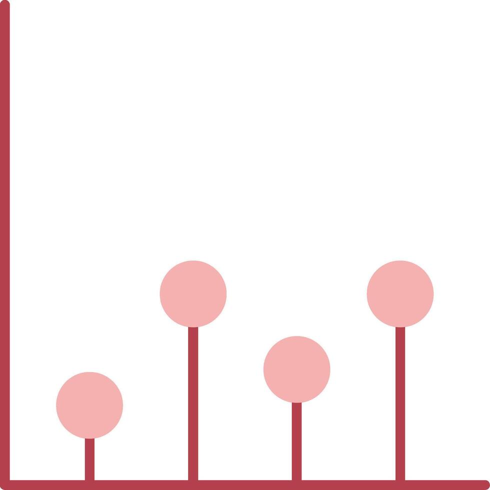 Chart Solid Two Color Icon vector