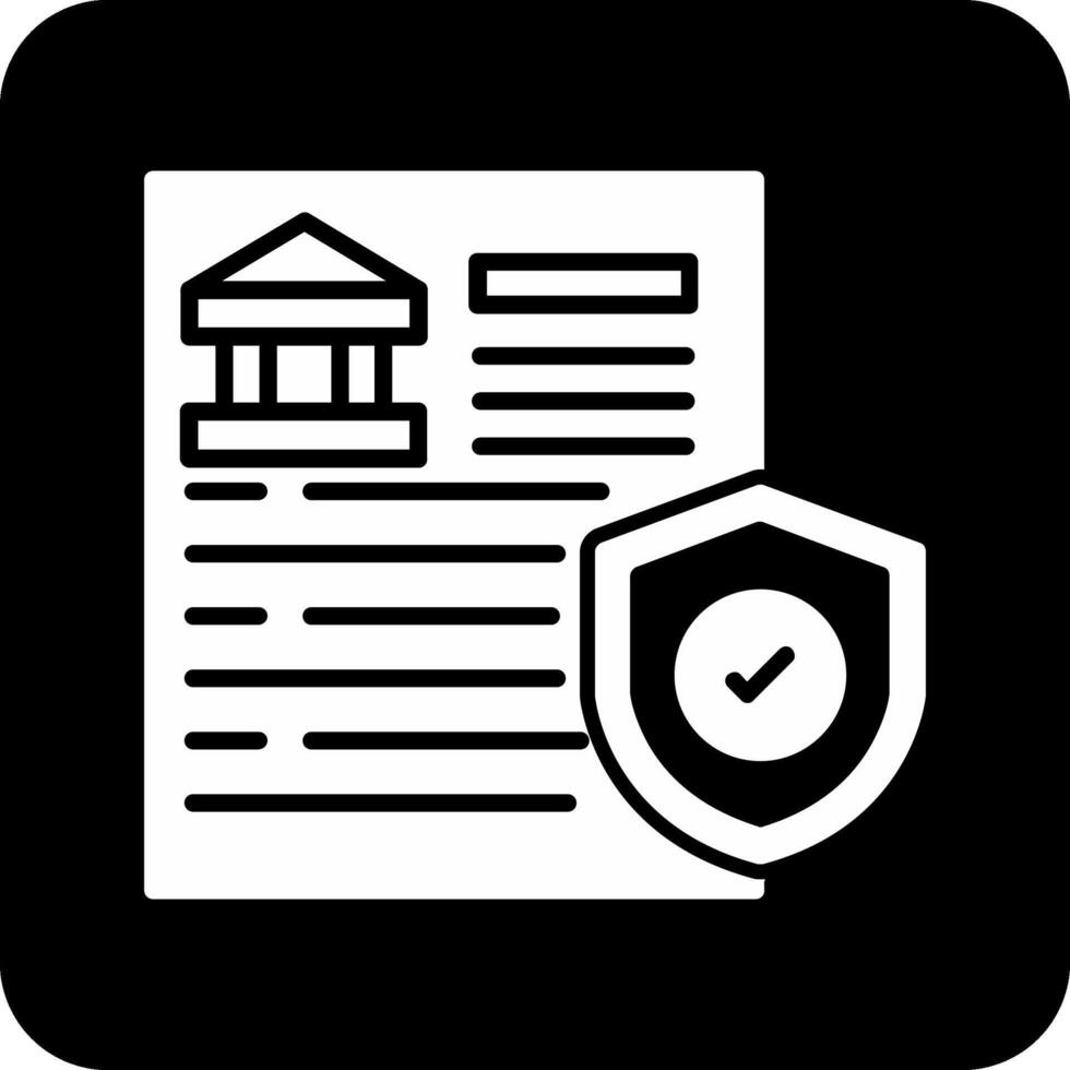 Home Insurance Vector Icon