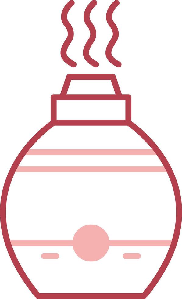 Air Diffuser Solid Two Color Icon vector