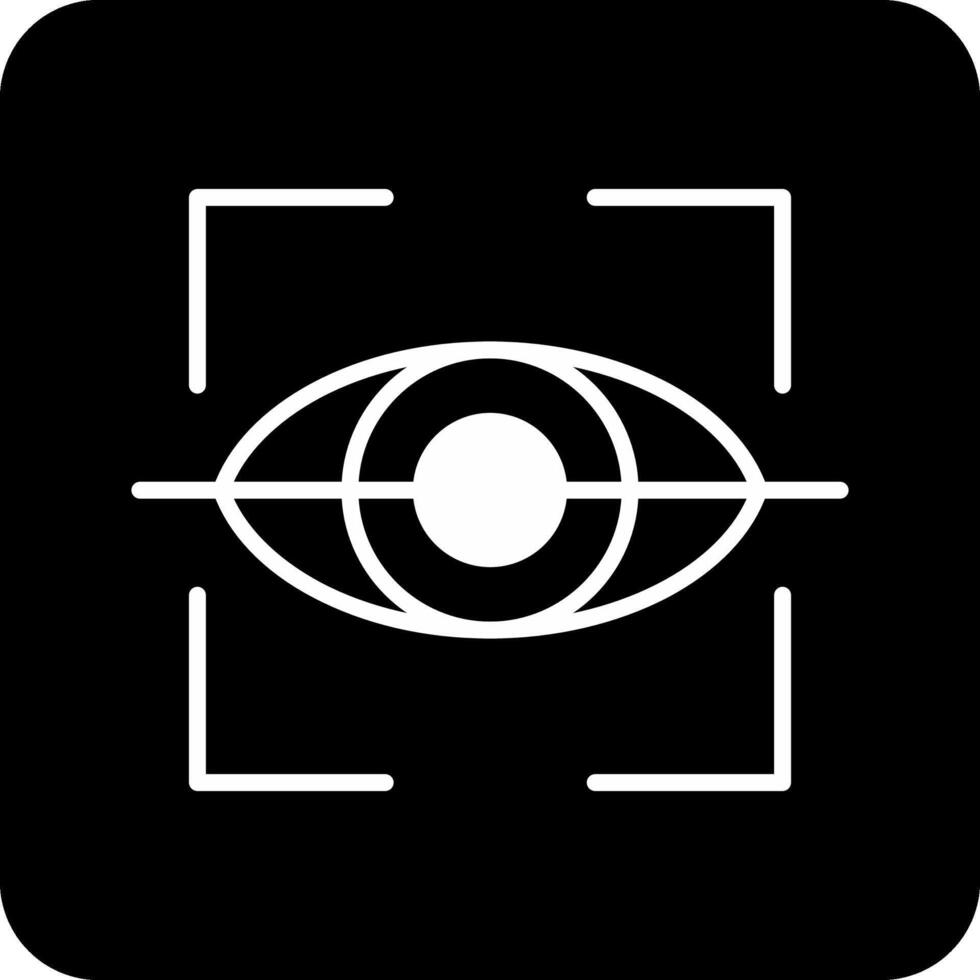 Retinal Scanner Vector Icon