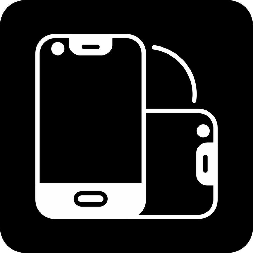 Foldable Smartphone Vector Icon