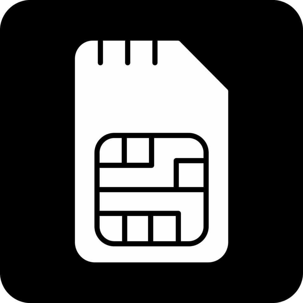 Sim Card Vector Icon