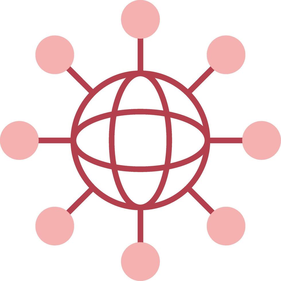 solid two color icon vector