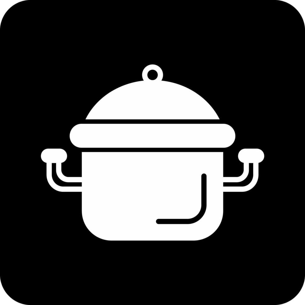 icono de vector de olla de cocina