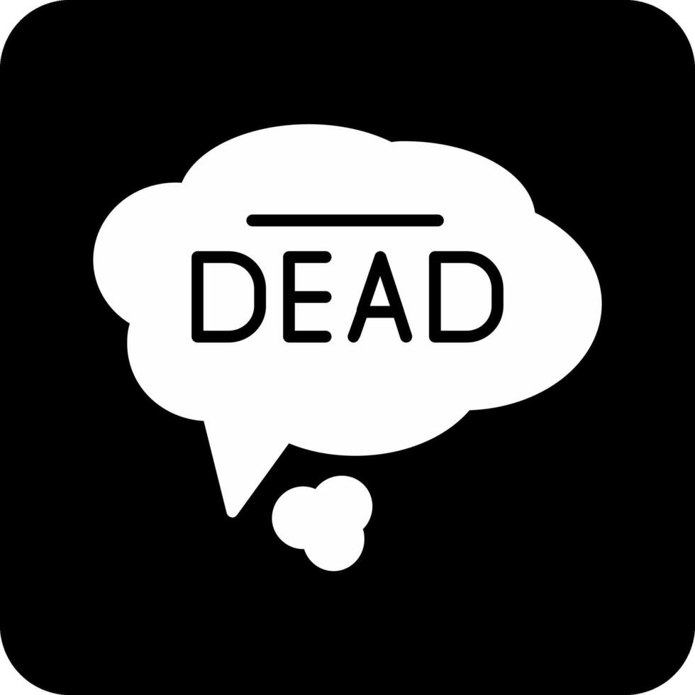 Dead Vector Icon
