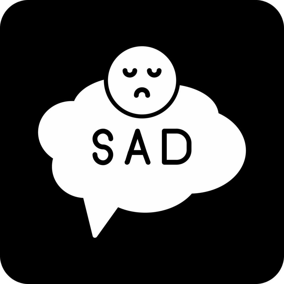 Sad Vector Icon