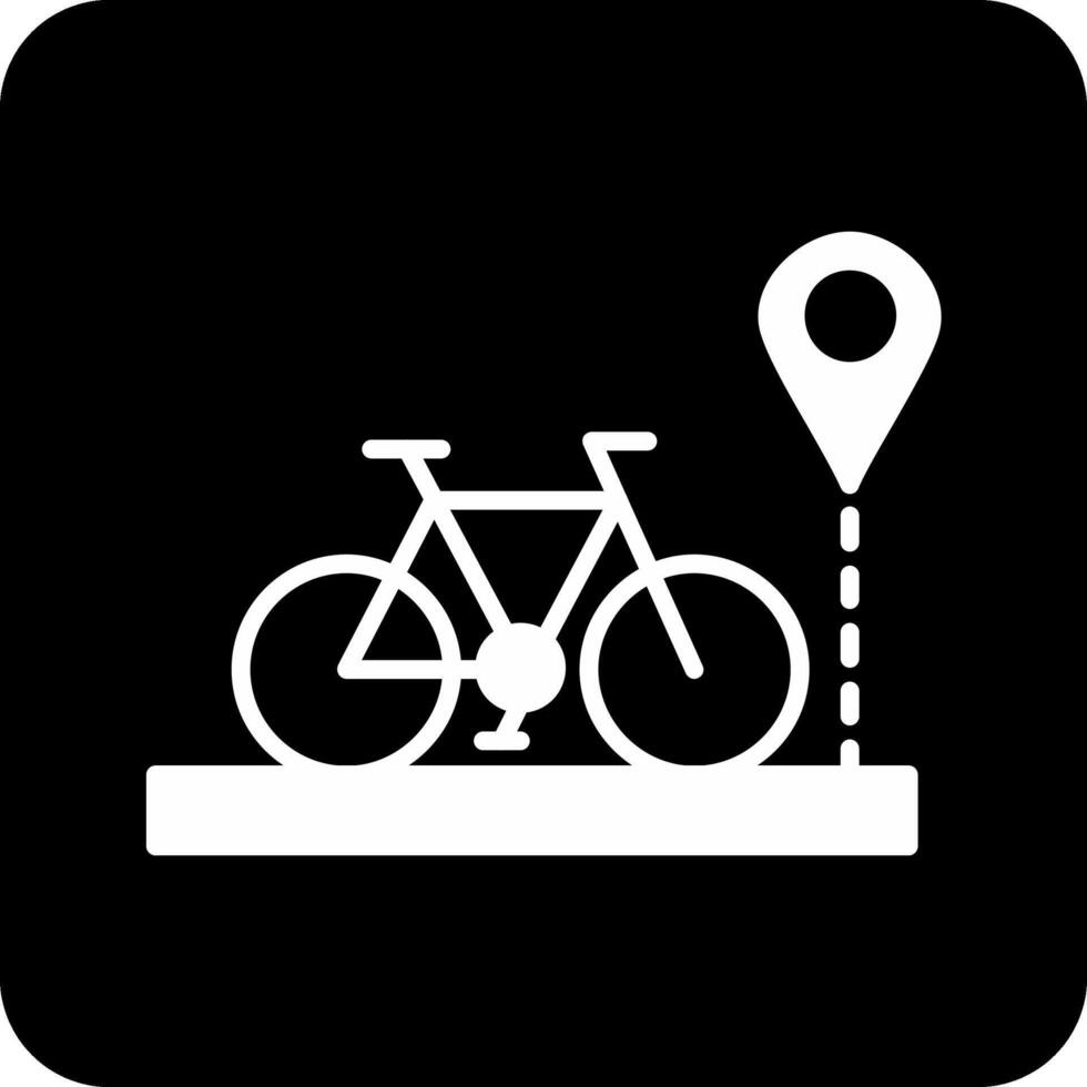 icono de vector de bicicleta