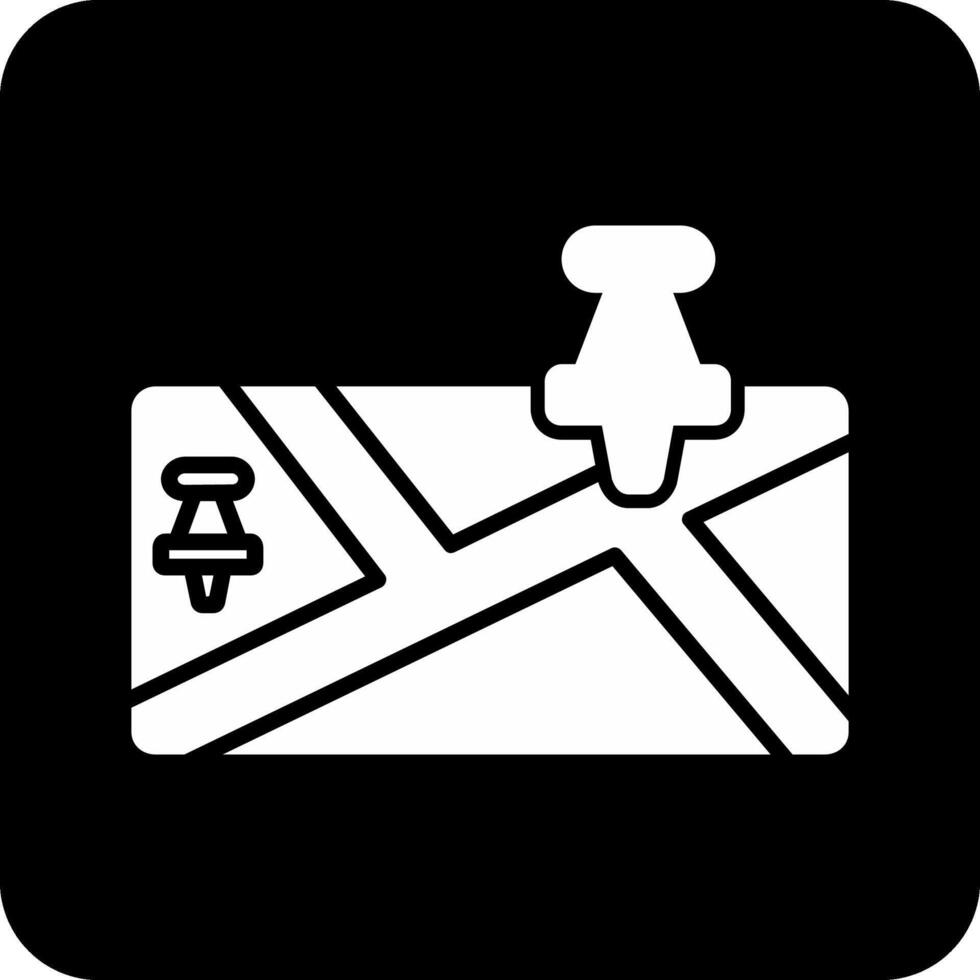 Push Pin Vector Icon